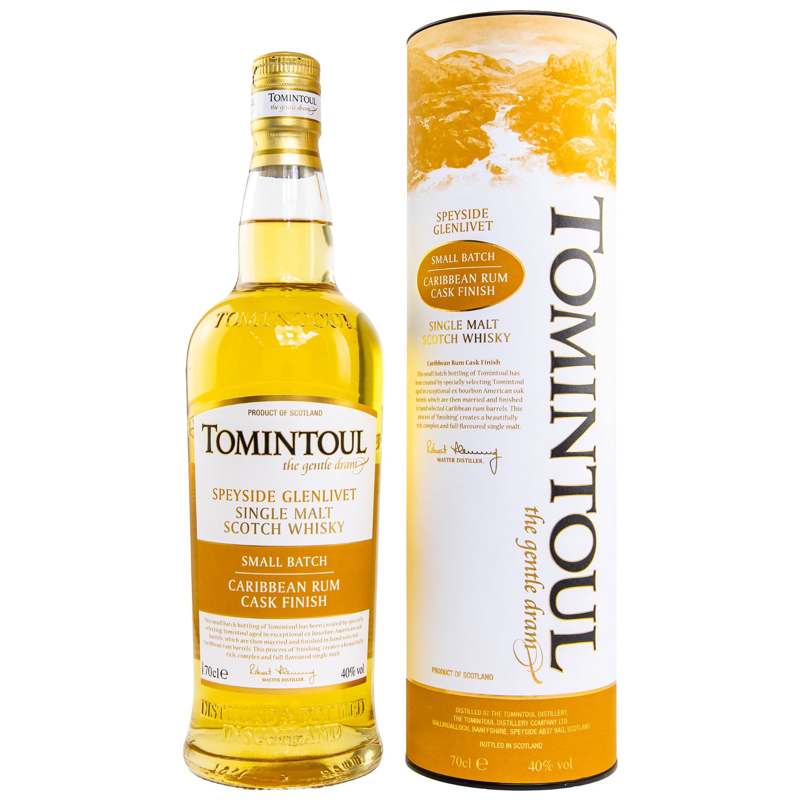 Tomintoul Caribbean Rum Cask Finish Small Batch