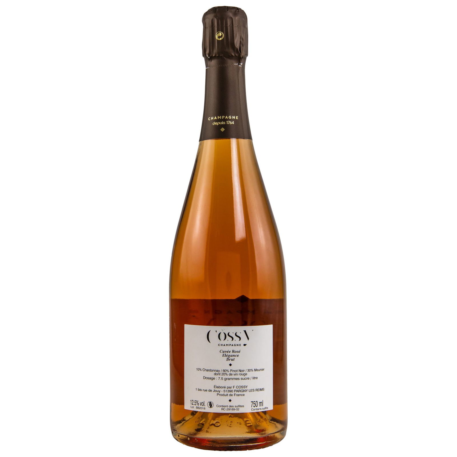 Cossy Cuv E L Gance Brut Ros Champagner Hier Kaufen Whic De